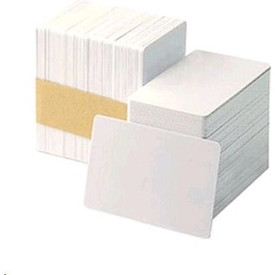 Zebra Premier (PVC) Blank White Cards,Card, 30 mil,500ks 104523-111