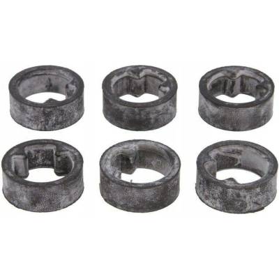 TOURMAX gumy stupaček řidiče HONDA VT 600 SHADOW 98-00, VT 750 C 98-01, VT 1100 C SHADOW 00-05 (6 kusů) vyrobeno v Japonsku