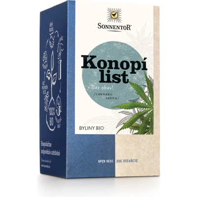 Sonnentor Konopí list 18 ks