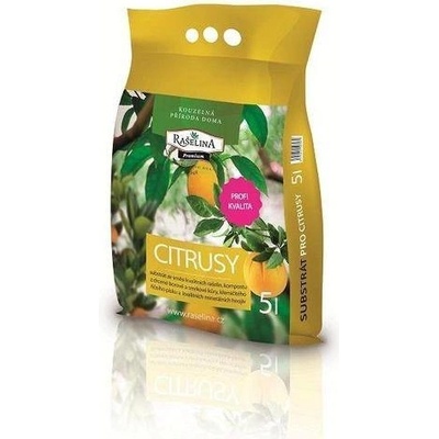 Rašelina Substrát pre citrusy 5 L