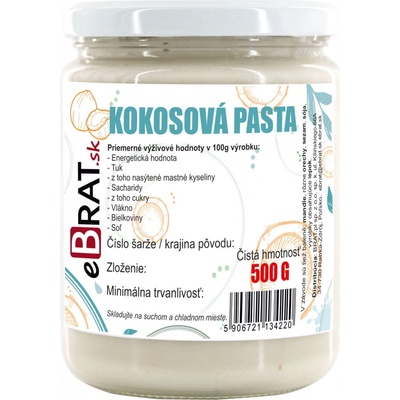 eBrat Kokosová pasta 500 g