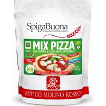 SpigaBuona Antico Molino Rosso bezlepková zmes na celozrnnú pizzu BIO 0,5 kg