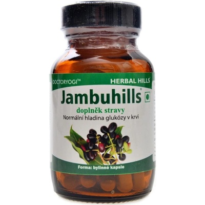 Herbal Hills Jambuhills normální hladina glukózy v krvi 60 kapslí