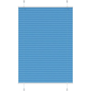 vidaXL Плисирана щора Синя 90x150 cm Ширина на плата 89, 4 cm (4015192)