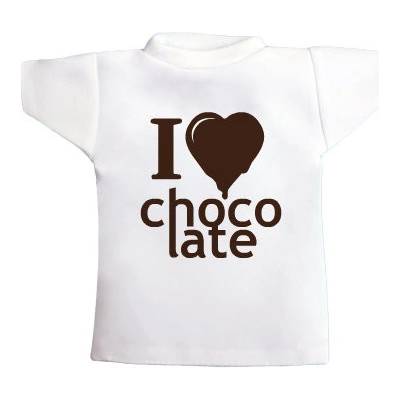 Tričko na láhev I Love Chocolate