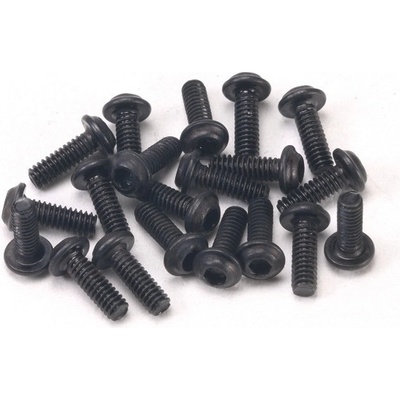 PN Racing M2x6 UFO Head Hardened Carbon Steel Hex Machine Screw 20 ks