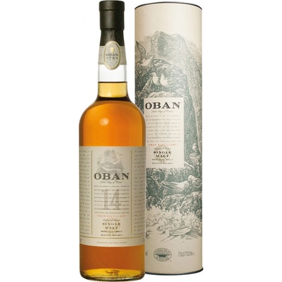 Oban Highlands 14y 43% 0,7 l (čistá fľaša)