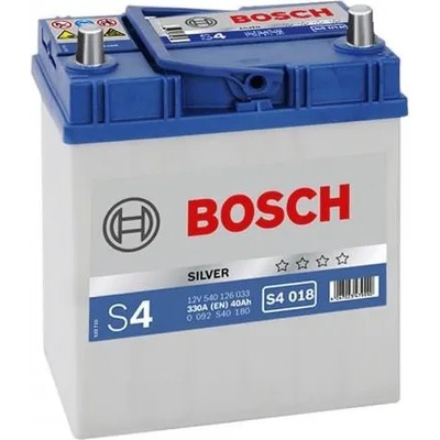 Bosch S4 12V 40Ah 330A right+ (0092S40180)