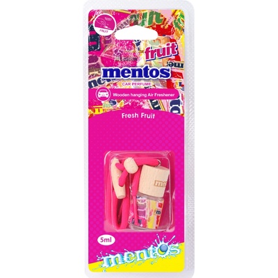 Mentos Glass Bottle Air Freshener Fruit - ovoce