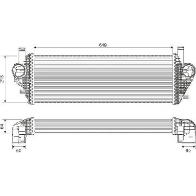 Chladič turba VALEO 822903
