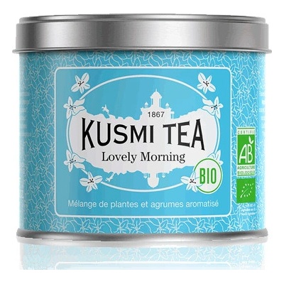 Kusmi Tea Sypaný bylinný čaj Lovely Morning Bio kovová dóza 100 g