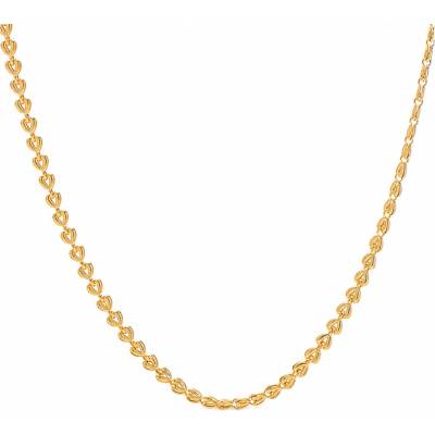 Olivie Srdíčkový náhrdelník gold 10299