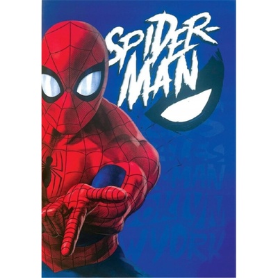 Gim Linkovaný sešit Spider Man B5 modrý