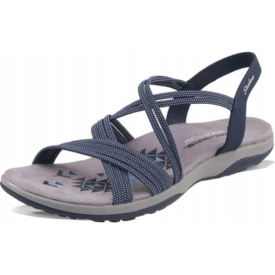 Skechers dámske sandále REGGAE SLIM modrá sivá