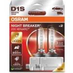 OSRAM D1S 35W XENARC® NIGHT BREAKER® LASER +220% 3 year guarantee* 2 pcs - 66140XN2-2HB