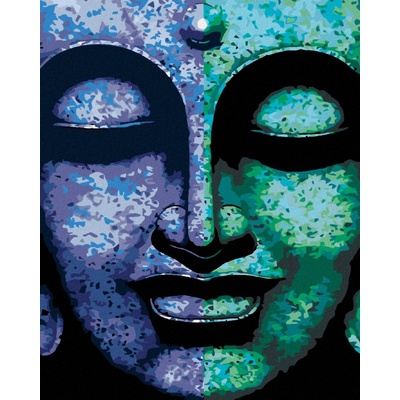 Zuty Malování podle čísel DVOUBAREVNÝ BUDDHA