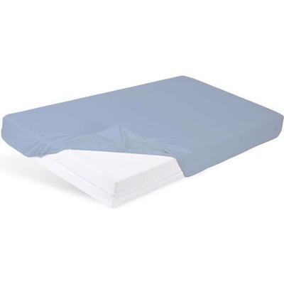 Babymatex Nepremokavé bambusové prestieradlo Modré 60x120