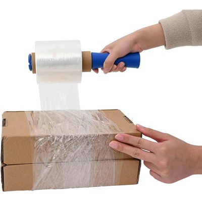 vidaXL Стреч фолио 50 бр. прозрачно 23 m 10 cm x 150 m (4104865)