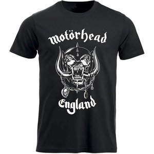 Motörhead England Тениска с къс ръкав Black L (MO004TSL)