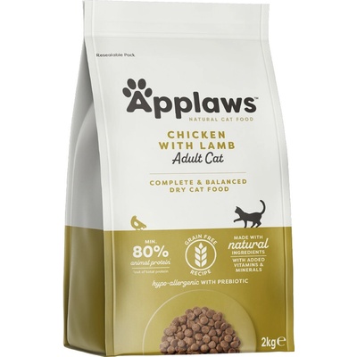 Applaws Cat Adult Kuře s jehněčím 2 kg