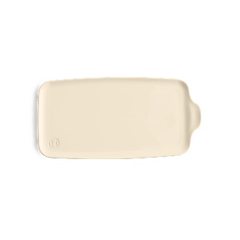 Emile Henry Плоча за печене и сервиране appetizer platter - размер l - цвят екрю (eh 5004-02)