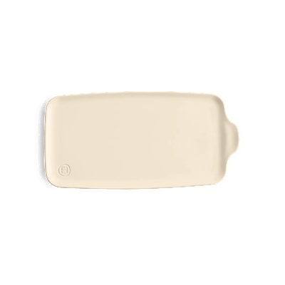Emile Henry Плоча за печене и сервиране appetizer platter - размер l - цвят екрю (eh 5004-02)