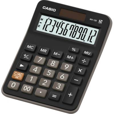 Casio Kalkulačka Casio MX 12B displej 12 míst / černá