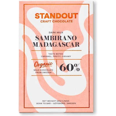 Standout Chocolate 60% Sambirano Madagascar 50 g