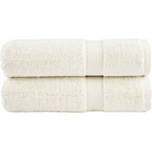 vidaXL Премиум хавлиени кърпи SOLUND 2 бр зелени 100x150 см 600 gsm (137479)