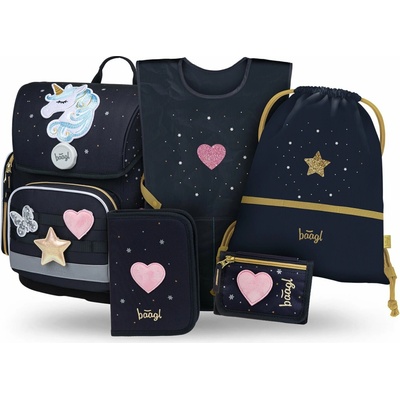 Baagl set 5 Ergo Unicorn Gold – Zboží Mobilmania