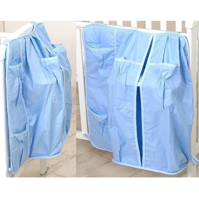 Джобове за детско легло с контейнер за пелени 60 x 70 см 64222-hellblau