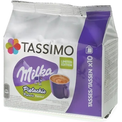 Milka | Шоколад с шамфъстък - 10 капсули за Tassimo