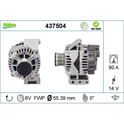 Alternátor VALEO 437504