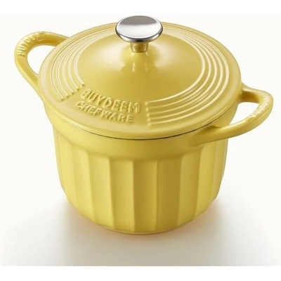 BUYDEEM Smaltovaný liatinový hrniec 1,8L, model CP541