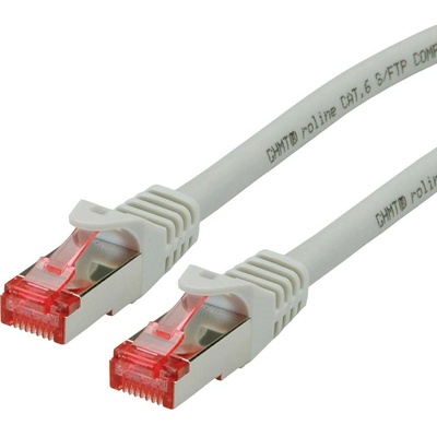 Roline 21.15.2604 RJ45 CAT 6 S/FTP 1,5m sivý