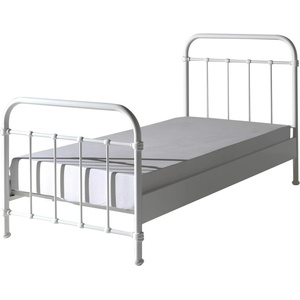 VIPACK Детско легло от бял метал , 90 x 200 cm New York - Vipack (NYBE9014)