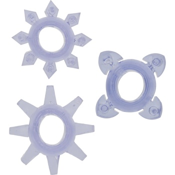 Image 1 of ToyJoy Tickle C-Rings Purple