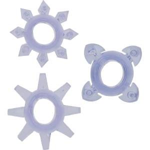 ToyJoy Tickle C-Rings Purple