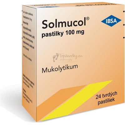 SOLMUCOL ORM 100MG PAS 24