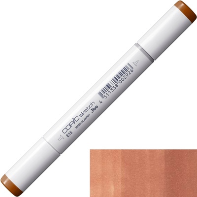 Copic Sketch Химикал маркер 5, 5 - 10 mm 15 Dark Suntan 1 бр (65.2259)