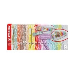 STABILO Текст маркери Swing Deskset Pastel & Nature 18 броя