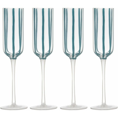 Ladelle Poháre v súprave na sekt Stripe 4 x 180 ml