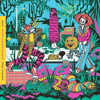 GRATEFUL DEAD - MADISON SQUARE GARDEN, NEW YORK, - 3/9/81 CD