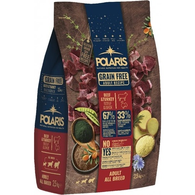 Polaris Grain Free Adult Beef & Turkey 2 x 12 kg