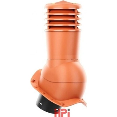 HPI Odvětrávací set 150 mm nejvyšší profil pro plechové tvarované krytiny červená