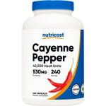 Nutricost Cayenne Pepper 530 mg [240 капсули]