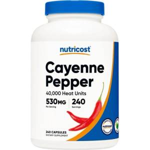 Nutricost Cayenne Pepper 530 mg [240 капсули]