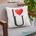 Art gift Възглавничка - I love You 2