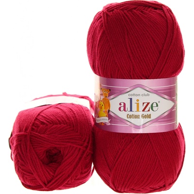 Alize Cotton Gold vínová 390