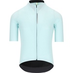 Q36.5 Мъжка фланелка с къс ръкав за колоездене Q36.5 Dottore Pro Jersey Cycling jersey - Acquamarina Blue - размер XS (056-3506-0411)
